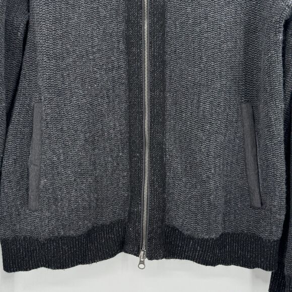 TOMMY BAHAMA Gray Summit Hybrid Full Zip Wool Blend Jacket Size M - Picture 4 of 8